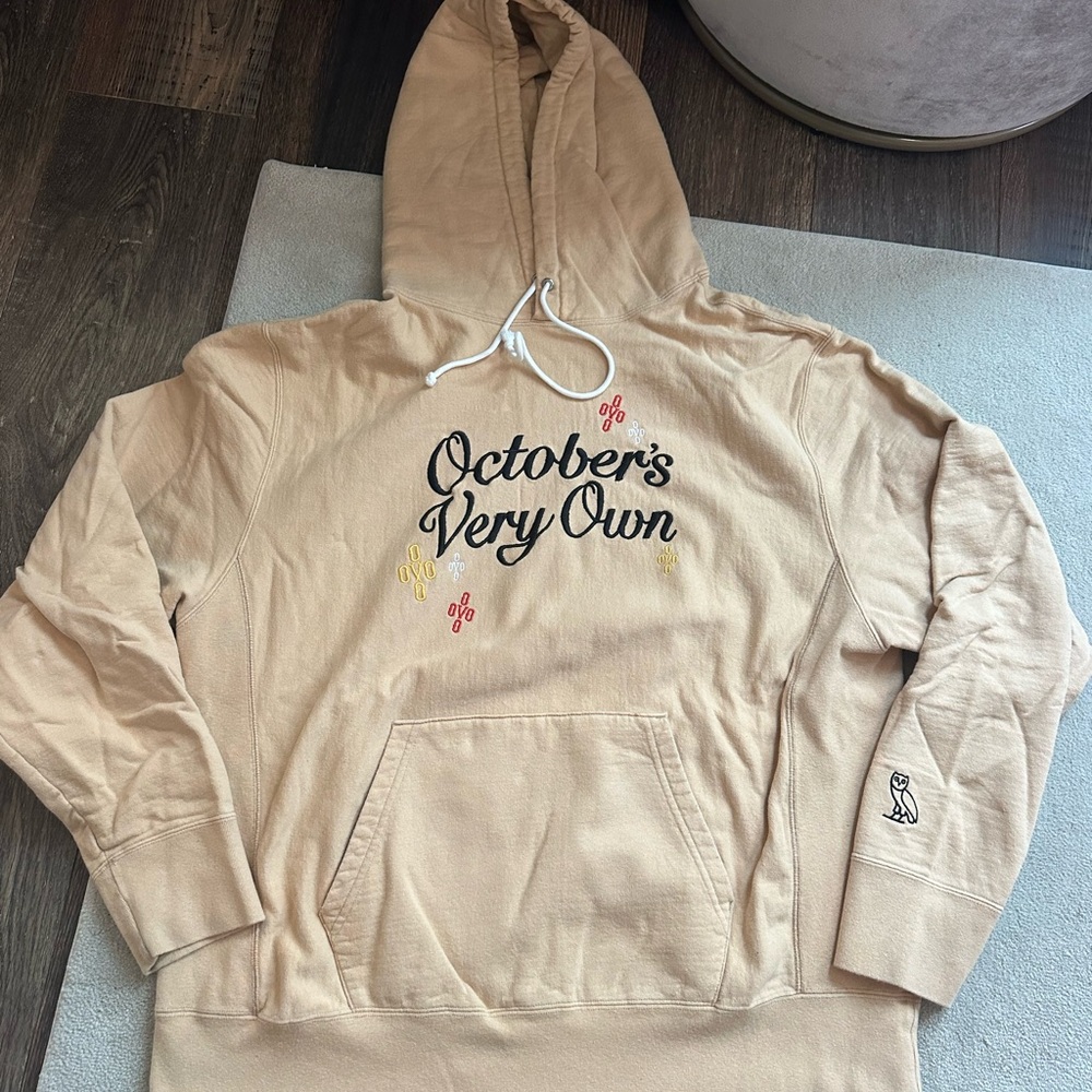 Authentic OVO (October’s Very Own) Tan Hoodie – Rare Colorway